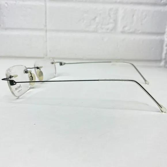 Freeland True Vintage 1980er Rimless Round Super Classic Design 49-18 H2653